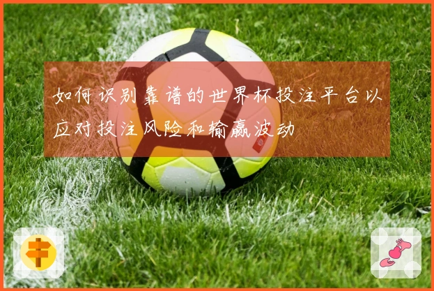 如何识别靠谱的世界杯投注平台以应对投注风险和输赢波动